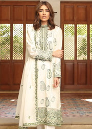 Zaha Lawn 2021 Unstitched Embroidered 3 Piece Suit ZL21-15B Rowshan - FaisalFabrics.pk
