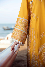 ZAHA by Khadijah Shah EMbroidered Lawn Unstitched 3Pc Suit ZL23-01 B