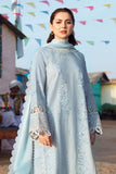 ZAHA by Khadijah Shah EMbroidered Lawn Unstitched 3Pc Suit ZL23-02 A