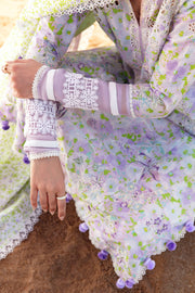 ZAHA by Khadijah Shah EMbroidered Lawn Unstitched 3Pc Suit ZL23-03 A