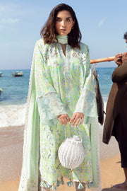 ZAHA by Khadijah Shah EMbroidered Lawn Unstitched 3Pc Suit ZL23-03 B