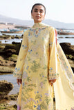 ZAHA by Khadijah Shah EMbroidered Lawn Unstitched 3Pc Suit ZL23-04 A
