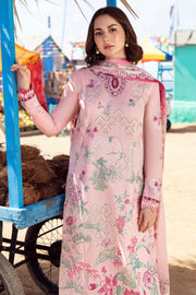 ZAHA by Khadijah Shah EMbroidered Lawn Unstitched 3Pc Suit ZL23-04 B