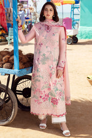 ZAHA by Khadijah Shah EMbroidered Lawn Unstitched 3Pc Suit ZL23-04 B