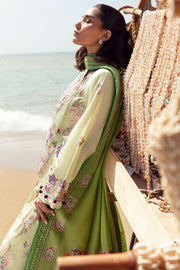 ZAHA by Khadijah Shah EMbroidered Lawn Unstitched 3Pc Suit ZL23-05 B