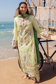 ZAHA by Khadijah Shah EMbroidered Lawn Unstitched 3Pc Suit ZL23-05 B