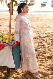 ZAHA by Khadijah Shah EMbroidered Lawn Unstitched 3Pc Suit ZL23-06 A