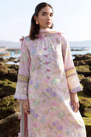 ZAHA by Khadijah Shah EMbroidered Lawn Unstitched 3Pc Suit ZL23-06 A