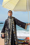 ZAHA by Khadijah Shah EMbroidered Lawn Unstitched 3Pc Suit ZL23-07 B