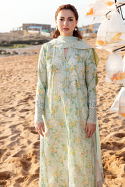 ZAHA by Khadijah Shah EMbroidered Lawn Unstitched 3Pc Suit ZL23-08 A