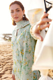 ZAHA by Khadijah Shah EMbroidered Lawn Unstitched 3Pc Suit ZL23-08 A