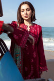 ZAHA by Khadijah Shah EMbroidered Lawn Unstitched 3Pc Suit ZL23-10 B