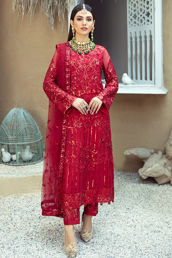Zainab Manan ZM-09 SCARLET RED