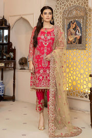 Zainab Manan La Monada Unstitched Luxury Formals Suit ZM-12 Femme