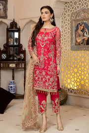 Zainab Manan La Monada Unstitched Luxury Formals Suit ZM-12 Femme