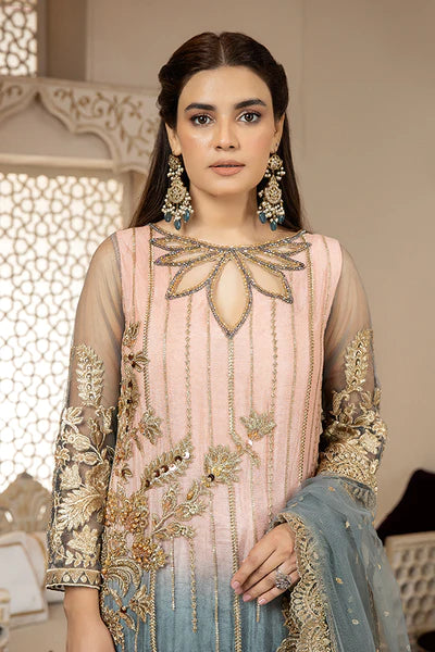 Zainab Manan La Monada Unstitched Luxury Formals Suit ZM-18 Tiana