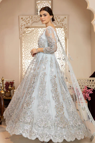 Zainab Manan La Monada Unstitched Luxury Formals Suit ZM-20 Candlelight