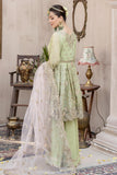 Zahra by Zainab Manan Unstitched Chiffon 3Pc Suit ZM-25 Grandeur Jade