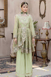 Zahra by Zainab Manan Unstitched Chiffon 3Pc Suit ZM-25 Grandeur Jade