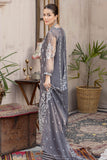 Zahra by Zainab Manan Unstitched Chiffon 3Pc Suit ZM-27 Divine Dream