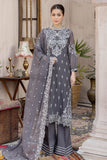 Zahra by Zainab Manan Unstitched Chiffon 3Pc Suit ZM-27 Divine Dream