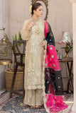 Zahra by Zainab Manan Unstitched Chiffon 3Pc Suit ZM-29 Misty Glow