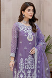 Zahra by Zainab Manan Unstitched Chiffon 3Pc Suit ZM-30 Carolina Florence