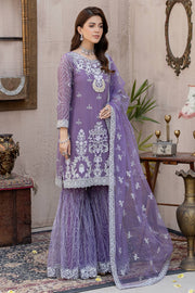 Zahra by Zainab Manan Unstitched Chiffon 3Pc Suit ZM-30 Carolina Florence