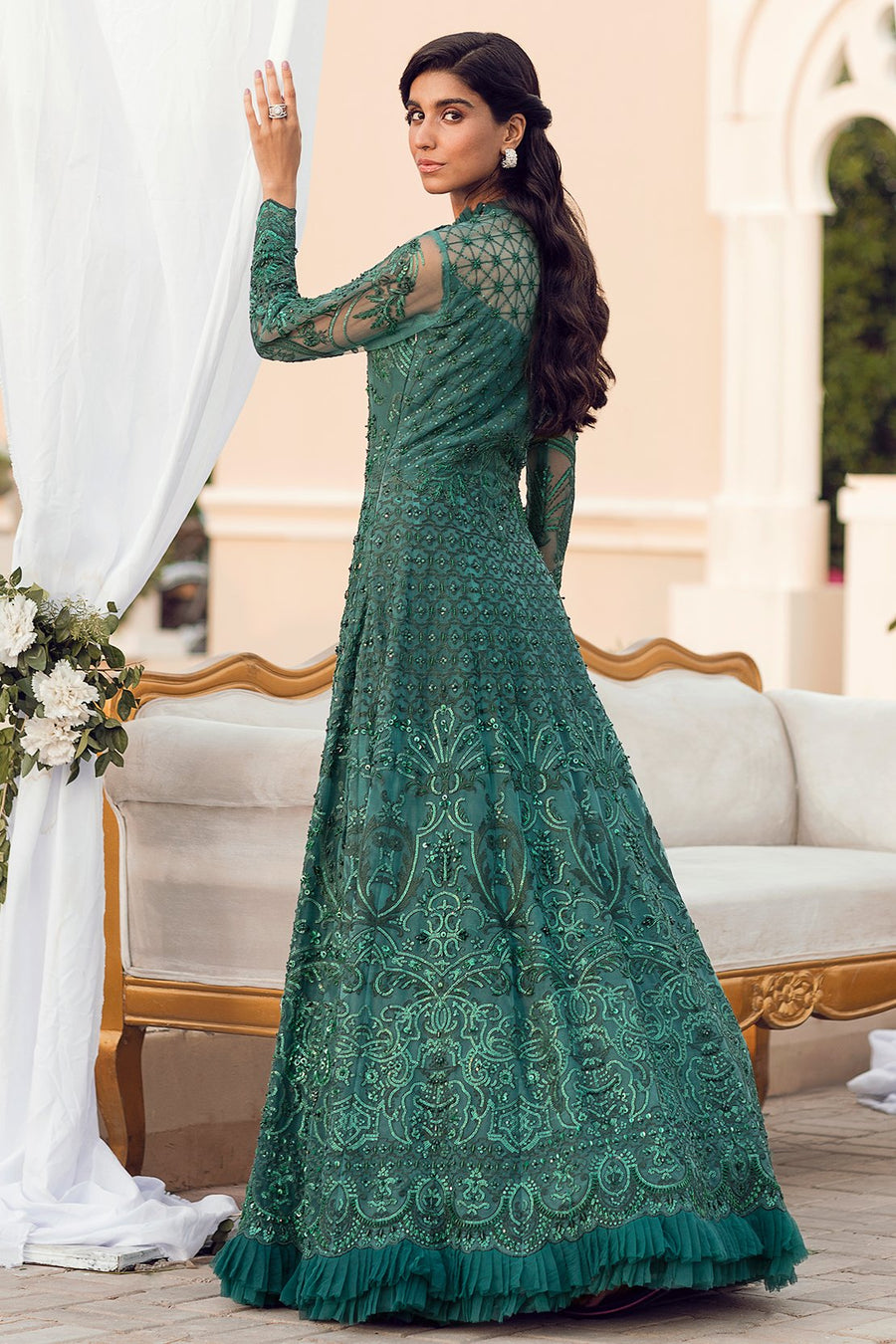 Reign Reignaissance Luxury Wedding Unstitched 3Pc Suit - ZOE - FaisalFabrics.pk