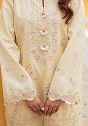 Zarqash Tresor Luxe Lawn Unstitched Embroidered 3 Piece Suit ZQ 11A