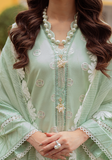 Zarqash Tresor Luxe Lawn Unstitched Embroidered 3 Piece Suit ZQ 12B