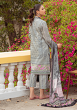 Zarqash Tresor Luxe Lawn Unstitched Embroidered 3 Piece Suit ZQ 4B