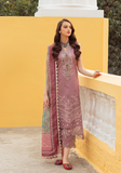 Zarqash Tresor Luxe Lawn Unstitched Embroidered 3 Piece Suit ZQ 5A