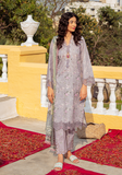 Zarqash Tresor Luxe Lawn Unstitched Embroidered 3 Piece Suit ZQ 7A