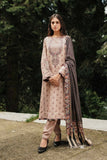 COCO by Zara Shahjahan Unstitched Embroidered 3Pc Suit D-3A