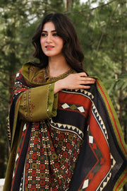 COCO by Zara Shahjahan Unstitched Embroidered 3Pc Suit D-5B