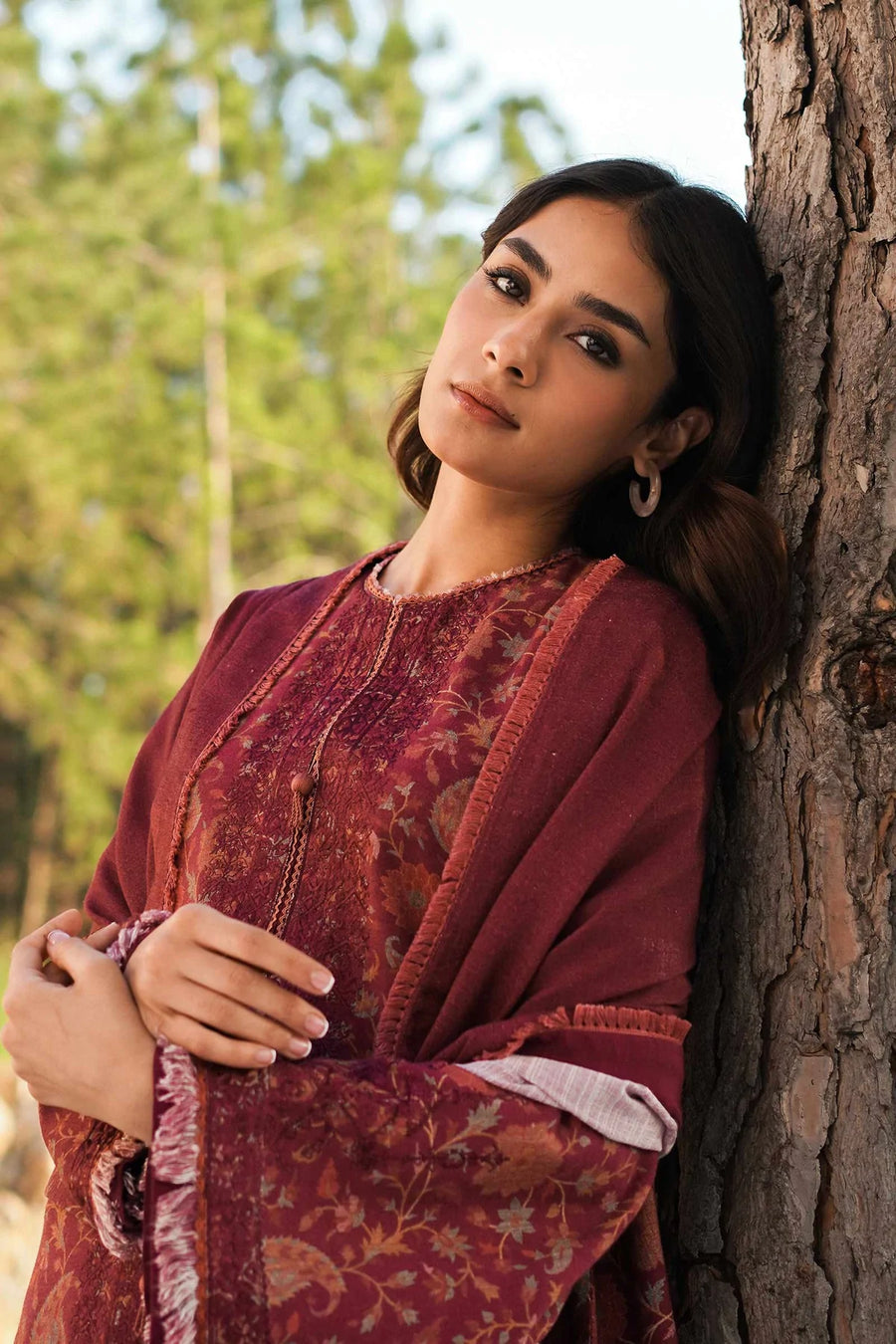 COCO by Zara Shahjahan Unstitched Embroidered 3Pc Suit D-8B