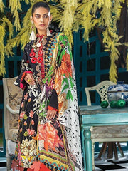 ZAHA Lawn Spring Summer 2020 3PC Embroidered Lawn Suit ZL20-05 Naeva - FaisalFabrics.pk