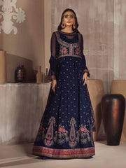 Zarif Mah e Gul Luxury Chiffon 3Pc Suit Wedding Collection ZW-02 Charbagh - FaisalFabrics.pk
