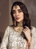 Zarif Mah e Gul Luxury Chiffon 3Pc Suit Wedding Collection ZW-03 Nureh - FaisalFabrics.pk