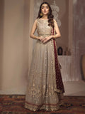 Zarif Mah e Gul Luxury Chiffon 3Pc Suit Wedding Collection ZW-07 Benafsha - FaisalFabrics.pk