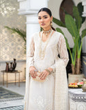 HemStitch Luxury Festive Unstitched Embroidered Organza 3Pc Suit - Zoha
