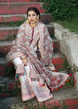 Hussain Rehar Karandi Autumn Winter Unstitched 3Pc Suit - Zoon