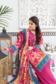 Noorangi Shaad Digital Printed Lawn Unstitched 3Pc Suit - Anabi