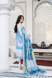Noorangi Shaad Digital Printed Lawn Unstitched 3Pc Suit - Argwaani
