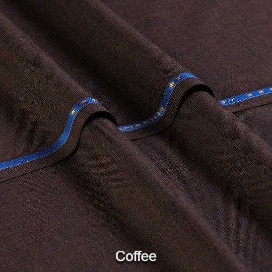 Aqua Marine by Dynasty Men’s Unstitched Blended Suit for Winter - Coffee - FaisalFabrics.pk