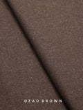 Safeer by edenrobe Men’s Blenden Fabric For Winter EMUB21S-Crest Dead Brown