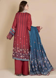 Florence Vol 07 Embroidered Cotail Linen Unstitched 3Pc Suit D-04