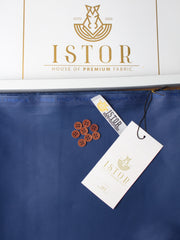 ISTOR Men’s Unstitched Primus Plus Cotton Shalwar Kameez - Denim