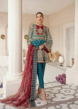 Akbar Aslam Raqs Eid Formal Collection'21 3PCS Suit AAWC-1380 Dale